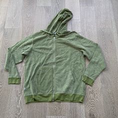 This Cute Zip-Up Hoodie From Soft Serve Features A Zip-Up Front, Kangaroo Pocket, And Hoodie. Made From An Incredibly Soft Fabric That Feels Almost Cashmere-Like. New Without Tags Color Green Size 3xl (Unisex Sizing; Women's Is True To Size And Men's Should Size Up One) Green Relaxed Fit Sweatshirt With Double-lined Hood, Green Double-lined Relaxed Fit Sweatshirt, Green Hoodie Sweatshirt For Loungewear, Comfortable Green Hoodie Sweatshirt, Green Hoodie With Double-lined Hood For Loungewear, Green Double-lined Hoodie For Loungewear, Green Cozy Fit Hoodie For Loungewear, Green Relaxed Fit Hooded Outerwear, Green Hooded Sweatshirt For Loungewear