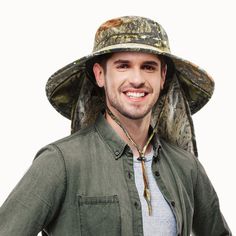 SKU: 1TRSH923CAMO-C Made from protective micro-fiber & mesh adjustable! One size fit most moisture-dispersing sweatband, foldable large bill neck flap mesh nets with adjustable drawstring packable perfect for camp, hiking, gardening, traveling, fishing, beach, pool or any other outdoor sport activity in summer! Windproof Curved Brim Hat For Outdoor, Durable Adjustable Bucket Hat For Outdoor, Windproof Brimmed Hats For Hiking, Windproof Brimmed Hiking Hats, Brimmed Windproof Hiking Hats, Outdoor Wide Brim Breathable Hat, Brimmed Hats For Outdoor Work In Summer, Summer Brimmed Hats For Outdoor Work, Windproof Sun Hat Cap For Outdoor