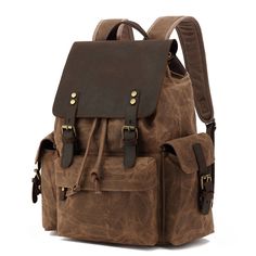 Color: Coffee Cool Backpacks For Men, Travel Baggage, Laptop Travel Bag, Laptop Travel, Computer Backpack, Men's Backpack, Mountaineering, Outdoor Woman, Travel Backpack