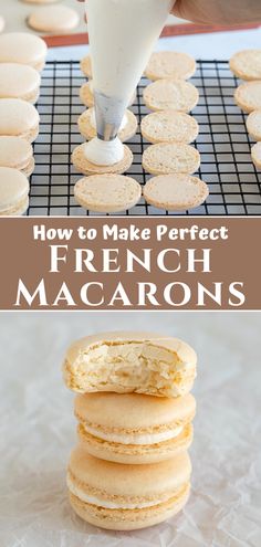 how to make perfect french macarons