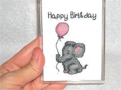 #personalizedname #PersonalisedStitch #CrossStitchWords #CustomCrossStitch #custommagnets #fridgemagnets #crossstitchmagnet #handmademagnet #Birthdaygift #Cutebirthdaygift #elephantgift #smallgiftideas #Birthdaycard Stitch Cross Stitch, Bright Pastels