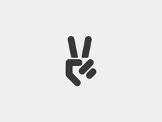 a hand with two fingers up in the air, symbolizing peace and victory or victory