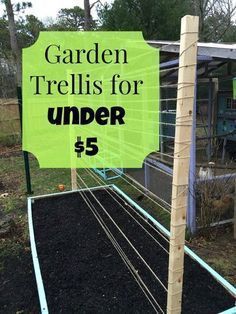 garden trelliss for under $ 5