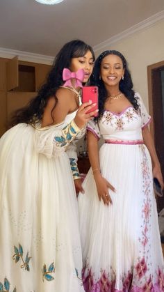 #ethiopian #habesha #african #eastafrican Habesha Kemis For Graduation, Kenyan Dress, Ethiopian Kemis