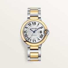 Ballon Bleu de Cartier watch Cartier Yellow Gold Watches With Metal Dial, Anniversary Cartier Watch With Subdials, Timeless Cartier Watch With Chronometer, Timeless Cartier Watch With Metal Dial, Cartier Timeless Watch With Metal Dial, Modern Cartier Automatic Watch, Cartier Automatic White Gold Watch, Cartier Watch With Date Indicator, Cartier Round Watch With Date Indicator