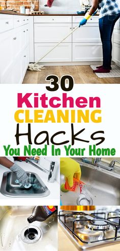 kitchen cleaning hacks you need in your home