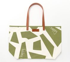 What's not to love about this printed tote? Spread positive vibes when you carry this bright and beautiful bag. From Peace Love World. Green Rectangular Canvas Bag For Weekend, Green Rectangular Canvas Bag For The Weekend, Green Canvas Bags For Weekend, Trendy Green Canvas Bag Gift, Trendy Green Canvas Bag For Gift, Green Double Handle Bags For Weekend, Green Double Handle Bags For The Weekend, Eco-friendly Rectangular Shoulder Bag For Weekend, Green Tote Shoulder Bag For Weekend