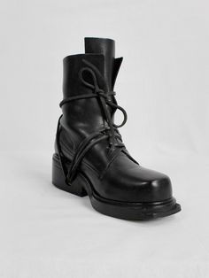 Dirk Bikkembergs Boots, Mens Footwear Trends, Men Shoes Boots, Mid 90's, Boots Design, Dirk Bikkembergs, Unisex Looks, Boot Fashion