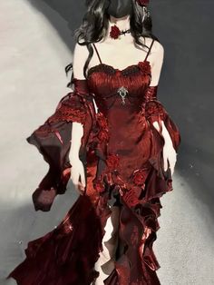 43101776117807|43101776150575|43101776183343|43101776216111 Elegant Burgundy Dress, White And Red Dress Outfit, Fairycore Spaghetti Strap Party Dress, Alt Formal Dress, Sleeveless Fairycore Dress For Cosplay, Fairycore Sleeveless Dress For Cosplay, Dresses Types Chart Style, Red Big Dress, Red Fitted Fantasy Dress