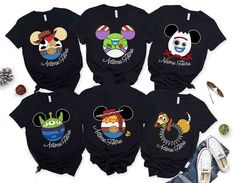 Personalized Disney Toy Story Group Shirts, Mickey Ears Shirt, Disney Pixar Toy Story Character Shirt Toy Story Shirts Family Vacation, Disney Family Tshirts, Toy Story Shirts, Hollywood Studios Shirts, Disney World Family Shirts, Toy Story Character, Family Disney Shirts Matching, Kids Disney Shirts, Custom Disney Shirts