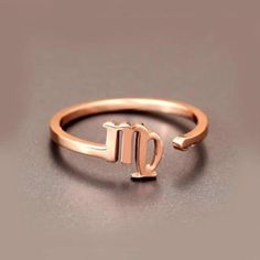 Lucky Zodiac Ring – MindfulSouls Symbolic Zodiac Sign Promise Ring, Symbolic Gold Zodiac Rings, Symbolic Gold Rings With Zodiac Sign, Adjustable Symbolic Rose Gold Rings, Adjustable Spiritual Zodiac Jewelry, Celestial Style Metal Ring As Gift, Silver Zodiac Sign Ring, Gold Zodiac Sign Rings As Gift, Zodiac Sign Ring Jewelry Gift