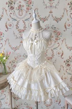 Gothic Cross, Gothic Crosses, Rose Beige, Crosses Decor, Ballet Dress, June 2022, Dress Crafts, Sweet Lolita, 가을 패션