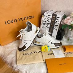 Preowned Bought Brand New But Wore It A Couple Times Come With Shoes Box, Dust Bag/ No Paper Shopping Bag Have Signs Of Used Throughout But No Major Shoes Box, Louis Vuitton Shoes, Shoes Color, Couple Time, Shoe Box, Authentic Louis Vuitton, Paper Shopping Bag, Womens Shoes Sneakers, Dust Bag