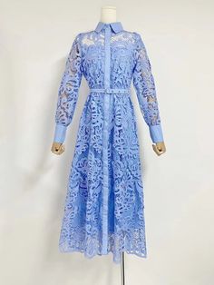 Embroidered Long Sleeve Dress Long Sleeve Embroidered Dress, Sleeve Dress, Tankini, Blue Dresses, Dresses With Sleeves, Jumpsuit, Long Sleeve Dress, One Piece, Long Sleeve