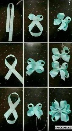 how to make bows with ribbon