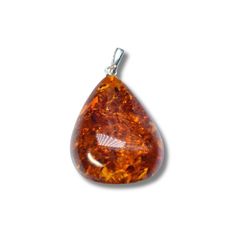 Baltic Amber Cognac Drop Pendant Stunning Natural Baltic Cognac Full of Inclusions Handmade Amber Necklace, 925 Sterling Silver bail, Embrace the beauty of imperfection with the irregular shapes and patterns that make each pendant one-of-a-kind. 38X21X11mm, made in Poland. You will receive one Pendant. Arrives to your home with the "All About Amber" Brochure which includes care instructions. Luxury Baltic Amber Necklaces In Amber Color, Luxury Baltic Amber Necklace In Amber Color, Luxury Amber Oval Necklaces, Luxury Amber Necklaces With Large Pendant, Elegant Luxury Amber Necklaces, Classic Amber Pendant Jewelry, Polished Baltic Amber Pendant Jewelry, Baltic Amber Pendant With Polished Finish, Baltic Amber Pendant Jewelry With Polished Finish