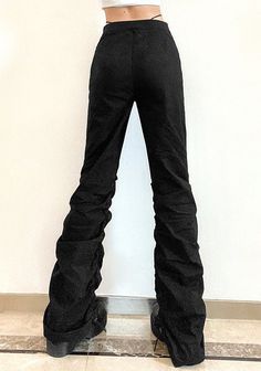 Fitted Solid Pants For Streetwear, Fitted Solid Color Pants For Streetwear, Fitted Streetwear Pants, Solid Fitted Bottoms For Streetwear, Solid Color Fitted Bottoms For Streetwear, Solid Color Fitted Streetwear Bottoms, Trendy Hip-length Cotton Bottoms, High Waist Flare Pants, Side Stripe Trousers