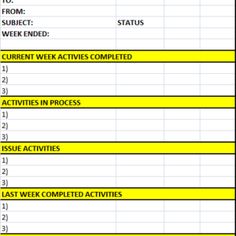 the work schedule is shown in yellow and black, with instructions to help students learn how to