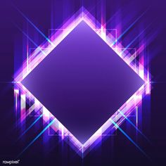 an abstract purple background with lines and squares in the center, as well as a rectangle shape