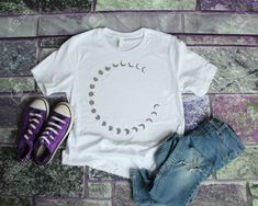 T-Shirts, Customised Shirts, Ready to wear, men wear, Custom T Shirts and Apparel Full Moon Shirt, Moon Phases Shirt, Moon Tshirt, Moon Top, Summer Tshirt, Moon Shirt, Men Wear, Summer Fashion Trends, Top Summer