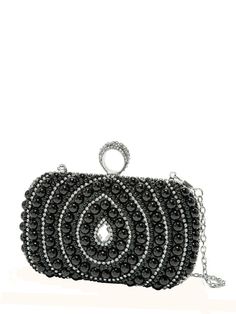 BagForLove-Rhinestone Decor Chain Box Bag - Women Evening & Clutch Product Description Color Black Strap Type Chain Style Glamorous Bag Size Small Quantity 1 piece Details Rhinestone Type Box Bag Composition 100% Polyester Material Plastic Size Chart INCH CM Size Bag Width Bag Height Bag Length Strap Length one-size 1.8 3.9 6.3 47.2 Size Bag Width Bag Height Bag Length Strap Length one-size 4.5 10 16 120 Similar Products h2 { text-align: center; } .red-box { width: 100%; display: flex; flex-dire Chic Black Evening Bag With Rhinestones, Black Rhinestone Clutch For Party, Black Clutch With Rhinestones For Events, Black Rhinestone Evening Bag For Events, Chic Black Clutch With Rhinestones, Black Beaded Evening Bag As Gift, Black Beaded Evening Bag For Gift, Black Clutch With Chain, Black Evening Clutch With Chain