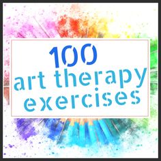 Art Therapy Exercises, Art Therapy Ideas, Art Therapy Directives, Therapy Exercises, Art Therapy Projects, Art Tumblr, Art Therapy Activities, Play Therapy, Mindfulness Activities