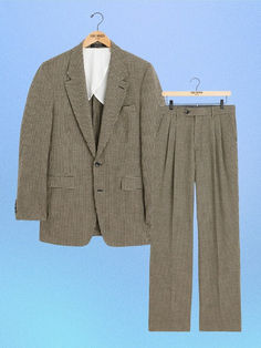 There are the suits you need to own, the kind you keep on hand for job interviews and funerals. And then there are the suits you want to own—and, more importantly, want to wear, flexing with everything from a swervy tie at a wedding to a sick vintage tee on a date. This rich, drapey, enveloping houndstooth number from Todd Snyder is unequivocally the latter. The Suits, Job Interviews, Soft Tailoring, Todd Snyder, Dapper Gentleman, Wool Flannel, Flexing, Houndstooth Pattern, Vintage Tee