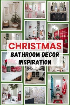 Powder Room Christmas Decor Ideas, Bathroom Sink Christmas Decor, Christmas Bathroom Decorating Ideas, Decorate Bathroom For Christmas, Christmas Bathroom Decor Ideas Simple, Christmas Powder Room, Christmas Decor Ideas For Bathroom