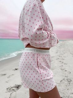 Sunkissed Coconut, Luxury Paints, Pink Pajamas, Curvy Dress, Pajama Top, Pajama Shorts, Pajama Set, Pajamas