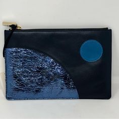 New With Tags, Unused. Retails For $95 New. Would Make A Great Gift! Measures Approximately 9” X 6.5” Posh Ambassador 20% Off Bundles Of 2 Or More Items Please Allow For Slight Color Variation Due To Lighting Conditions And Screen Settings All Photos Are My Own, The Item Shown Is The Same You’ll Receive Blue Pouch Clutch For Daily Use, Blue Zipper Pouch Clutch For Daily Use, Blue Clutch With Zipper Pouch For Daily Use, Blue Zipper Clutch Cosmetic Bag, Blue Zipper Pouch Cosmetic Clutch Bag, Blue Clutch Cosmetic Bag With Zipper, Modern Evening Pouch With Zipper Closure, Blue Pouch Clutch With Zipper Closure, Blue Clutch With Removable Pouch