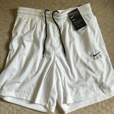 White Nike Shorts New With Tags With A Little Stain On The Waist Nike Relaxed Fit Athletic Shorts For Summer, White Nike Athletic Shorts For Summer, Nike Sporty Summer Pants, Nike Athleisure Pants For Summer, Nike White Relaxed Fit Bottoms, Nike Summer Athleisure Pants, White Athleisure Bottoms For Summer, White Relaxed Fit Athletic Shorts For Spring, White Athleisure Pants For Summer