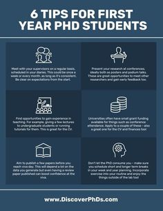 six tips for first year students