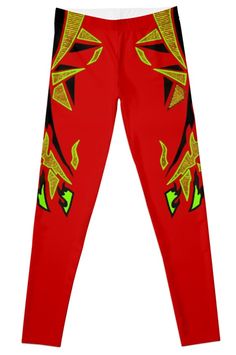 Super stretchy and durable polyester full-length leggings. Vibrant high-quality sublimation print across the front and back. Size range XXS-XL. Stretch Graphic Print Activewear For Streetwear, Stretch Activewear With Graphic Print For Streetwear, Stretch Activewear With Sublimation Print For Sports, Fitted Graphic Print Leggings For Streetwear, Pro Wrestling, Sublimation Printing, Full Length, Wrestling, Heat