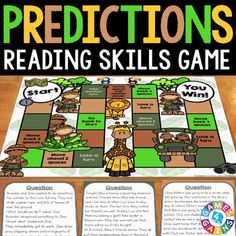 the reading skills game for children to play