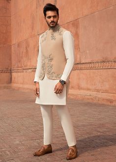 Indian Wedding Suits Men, Indian Wedding Clothes For Men, Hand Embellishment, Gents Kurta