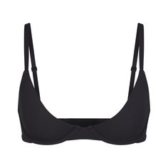 Fits Everybody Plunge Bra - Onyx | SKIMS Full Coverage Bra