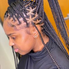 Hairstyles Kenya, Triangle Parts, Shaved Side Hairstyles, Twisted Hair, Hair Adviser, African Hair Braiding Styles, Box Braids Hairstyles For Black Women, Box Braids Styling, Braids With Curls