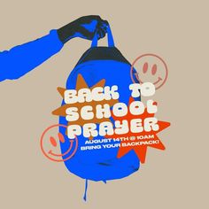 Back To School Prayer Sermon Topics, Back To School Prayer, Time To Pray, Kids Graphic Design, What Is Design, School Prayer, Church Inspiration, Church Graphics