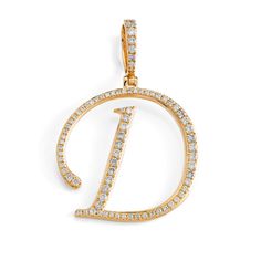 Introducing our exquisite Script Diamond Initials. Crafted from genuine 14k gold, each initial is adorned with brilliant natural diamonds. Whether for a special occasion or everyday elegance, these initials offer a timeless and personal touch to your jewelry collection. Dimensions: Length: 1.04" Width: 0.4" to 0.91" Height: 0.05" Weight: From 0.35 ctw up to 0.45 ctw(Dimensions and weight may vary depending on the letter) Luxury Fine Jewelry Initial Pendant, Luxury Personalized Initial Necklace, Classic Diamond Initial Necklace For Anniversary, Luxury Monogram Initial Necklace, Diamond Monogram Jewelry For Anniversary, Anniversary Diamond Monogram Jewelry, Luxury Initial Pendant Necklace For Anniversary, Luxury Yellow Gold Initial Necklace For Anniversary, Luxury Yellow Gold Monogram Initial Necklace