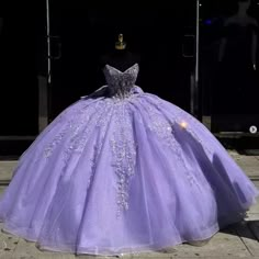 Lavender Quinceanera Dress Princess Glitter Sweet 15 16 Birthday PartyBall Gown.  "This pin contains affiliate links, which means I may earn a commission at no cost to you extra for you". 
 #affiliate #advertising" Tangled Themed Sweet 16, Butterfly Quince Dress, Sweet 15 Dresses Quinceanera, Light Purple Quinceanera Dresses, Quinceanera Dresses Lavender, Rapunzel Quince, Purple Quince Dress, Lavender Quinceanera Dresses, Lavender Quinceanera