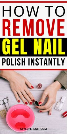 Gel Manicure Removal At Home, Best Way To Remove Gel Nail Polish, Best Way To Get Gel Nail Polish Off, Easy Way To Remove Gel Nail Polish, How To Get Off Gel Nail Polish, How To Remove Gel Nails At Home Diy, How To Get Gel Polish Off At Home, Take Off Gel Nail Polish At Home, Best Way To Remove Gel Nails At Home