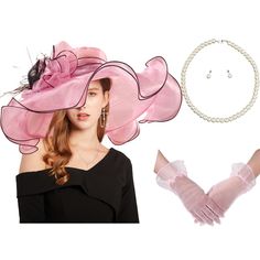 PRICES MAY VARY. What You Get: You will receive 1pc kentucky derby hat, 1 pair of gloves, 1pc faux pearl necklace, 1 pair of pearl pendant earrings. Available in multiple classic colors, elegant and vintage accessories for you to dress up at parties. About Kentucky Derby Hats for Women: Church Hats for Women is mainly made of organza, embellished with exquisite flower decor. Multi-size to choose, chic and graceful organza hat. Inner adjustable drawstring makes it fit for most women. Derby Hats f Elegant Adjustable Costume Accessories For Party, Elegant Adjustable Costume Accessories For Carnival, Elegant Hats For Carnival Costume Party, Elegant Hats For Costume Party And Carnival, Elegant Mini Hats For Kentucky Derby Costume Party, Elegant Winter Party Costume Accessories, Elegant Hats For Carnival As A Gift, Elegant Hats For Carnival, Elegant Hats For Carnival Gift