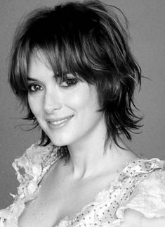 Shaggy Short Hair, Winona Ryder, Short Hair Haircuts, Cut My Hair, Short Hair With Layers, Dream Hair, Hair Today, Great Hair