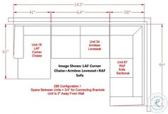 the measurements for an office desk with drawers