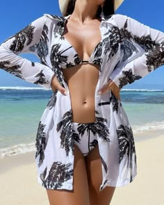 Shein Beach Outfits, Diy Swimwear, Swimming Outfits, Swimming Beach, Swimsuits Outfits, Beachwear Fashion, Cute Bathing Suits, Swimming Outfit, Casual Chic Outfit