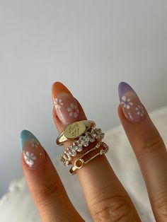 Evry Jewels rings Nagellack Trends, Nail Jewelry, Short Acrylic Nails Designs, Minimalist Nails, Fire Nails, Dope Nails