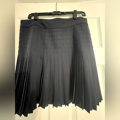 Never Worn, No Tags. Navy Blue Pleated Skirt Blue Pleated Skirt, Navy Blue Skirt, Blue Skirt, Pleated Skirt, Navy Blue, Womens Skirt, Navy, Women Shopping, Blue