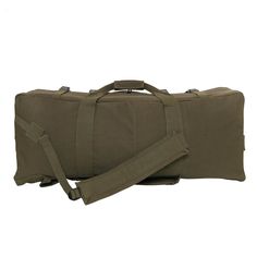 Whether for military or travel use, Rothco’s Enhanced Canvas Duffle Bag will carry it all, no matter where you go. Measuring 32” X 12” X 12”, the GI type duffle bag provides a vast amount of storage space for your military and travel essentials. Travel with ease with the adjustable padded backpack shoulder straps, dual side carry handles, or the top carry handles with wrap around. For improved weight distribution and balance, the backpack duffle bag includes 4 quick release buckle cinch straps t