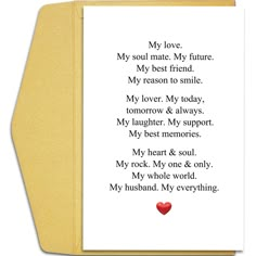 a card with an image of a heart and the words my love, my soul mate