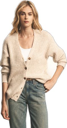 Casual Neutral Button-up Cardigan, Cozy Sweater With Buttons In Relaxed Fit, Cozy Sweater With Buttons And Relaxed Fit, Cozy Relaxed Fit Sweater With Buttons, Cozy Oatmeal Sweater For Fall, Casual Oatmeal Sweater For Winter, Casual Oatmeal Sweater For Fall, Chunky Sweater, Heathers